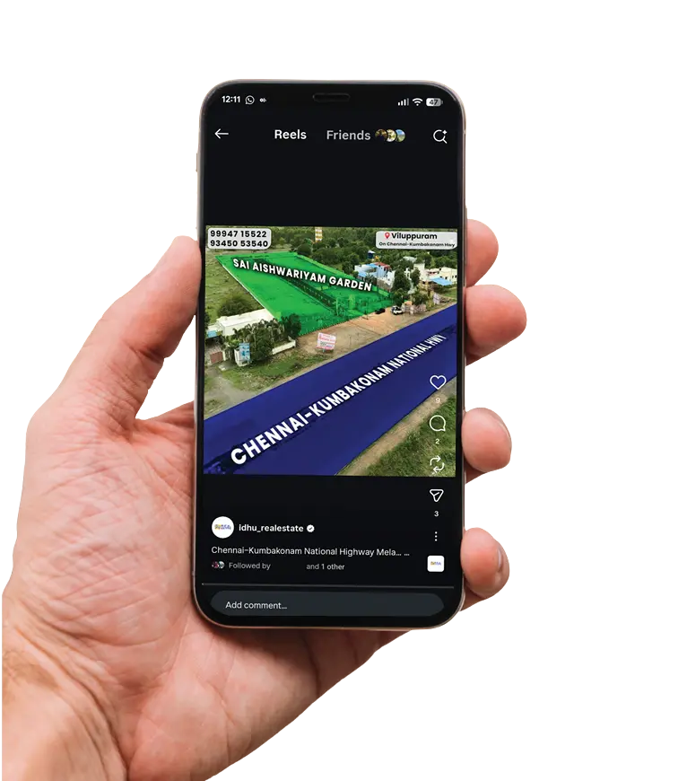 Real estate lead generation through Facebook and Instagram ads for property buyers in Tamil Nadu